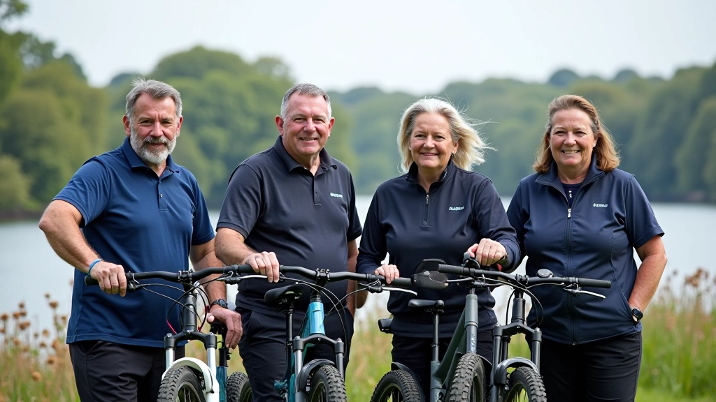 The centristx Solutions Ltd team of experienced cycling guides ready to support riders